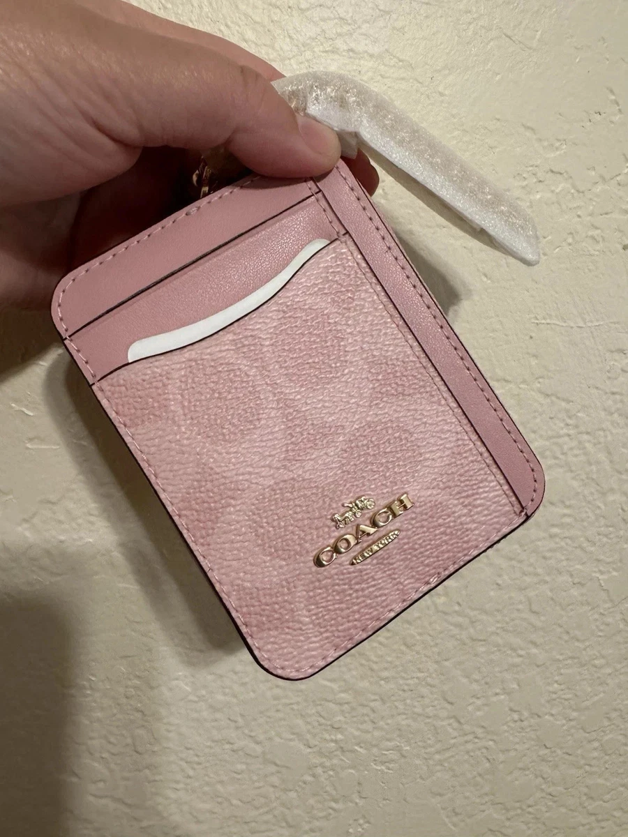 Coach Pink Folding Wallets for Women for sale | eBay