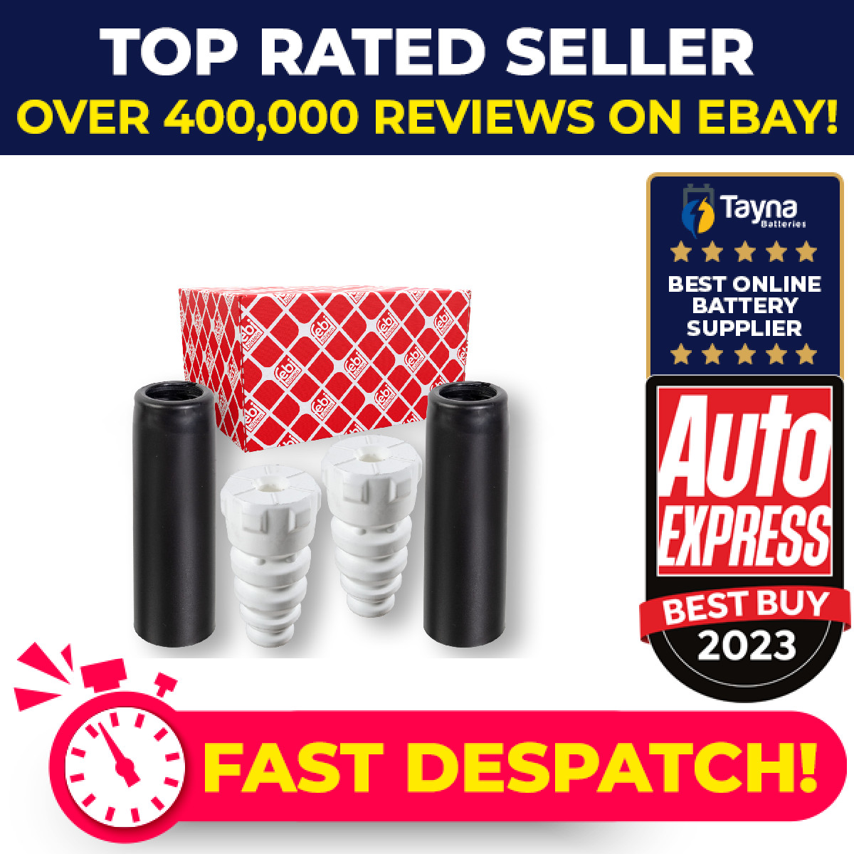 Suspension Buffer fits VW PASSAT 3C2, 3C5 1.6 Rear 05 to 10 3C0511359D Febi New