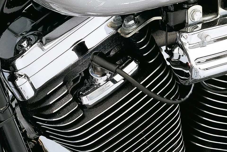 For Harley-Davidson Road Glide 98-99 Scorpion Chrome Spark Plug/Head Bolt Covers - Imagem 2 de 2