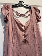 Joyfolie PRIYA DRESS IN MAUVE