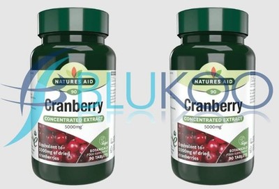 Natures Aid Cranberry 200mg (5000mg Äquiv) - 90 Tabs (2er Pack)