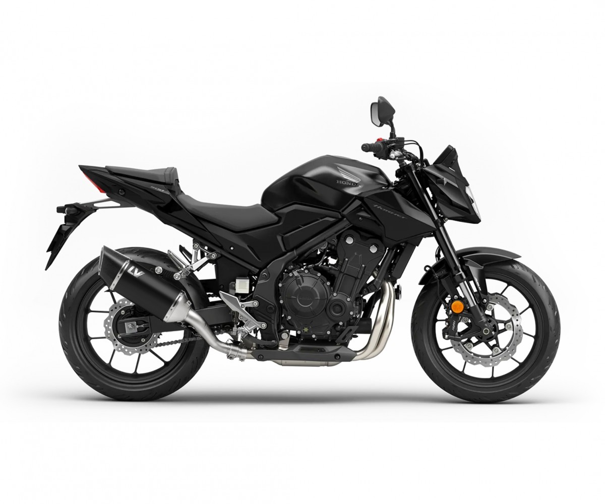 LeoVince Muffler exhaust LV-14 R BLACK EURO 5+ HONDA CB 500 HORNET 2024 2026