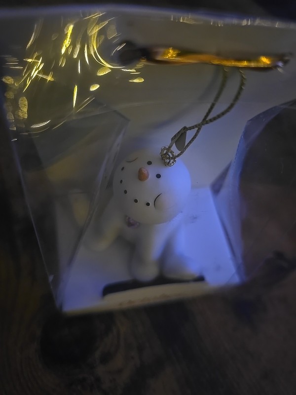Snowman October Ornament
