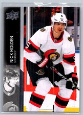 Nick Holden 608 2021-22 Upper Deck Ottawa Senators Card