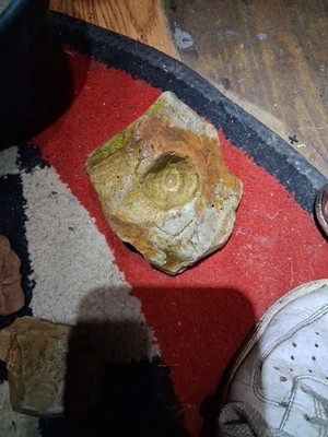 Ancient Native American Fire Starter Rock Tennessee River Valley