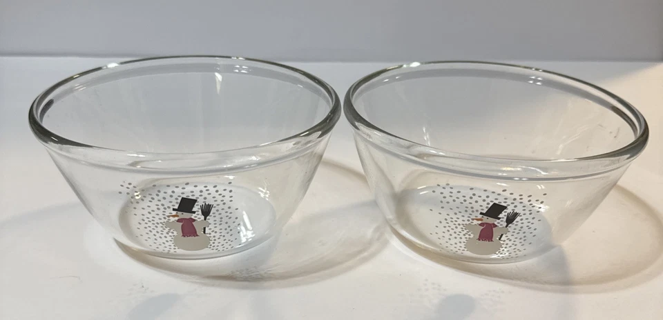 Juego de 2 cuencos de muñeco de nieve Bodum blanco de 6 diámetros Foto 4 de 4
