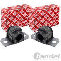 2X Febi Stabilager Buchse Gummilager Stabi Vorne Passend FüR Ford Fiesta Ka+