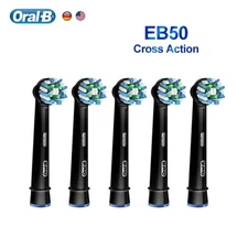 Oral B CrossAction Toothbrush Heads EB50 Replacement Refills for Electric Toothb