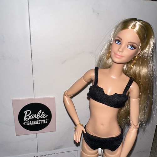 Barbie @BarbieStyle Luxury Resort Made To Move Doll Blonde Hair Blue Eye Millie