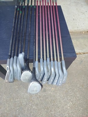 WOMENS RH LPGA SQUARE TWO II GOLF CLUB SET PETITE  & Play Joey Jr Golf Clubs Use