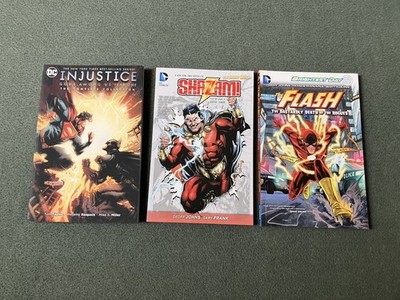 DC Konvolut: Injustice Gods Among Us. Shazam! Flash. Comics. Good. Used. EN