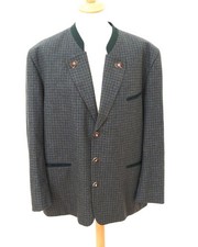 Distler Trachten Sakko Jacket Gr&ouml;sse 26 Herren Schurwolle Landhaus Vintage N828