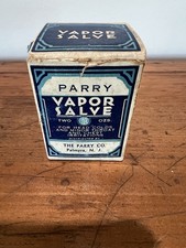 Vintage Antique Collectible Medicine Container with Original Box Made In USA