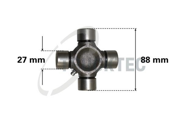 Trucktec Automotive Gelenk Gelenkwelle 02.34.044 FüR W639 Mixto Mercedes Vito 5-image