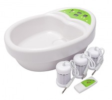 Fußelektrolysebad Royal Spa mit FB, Vfg. m. ...
