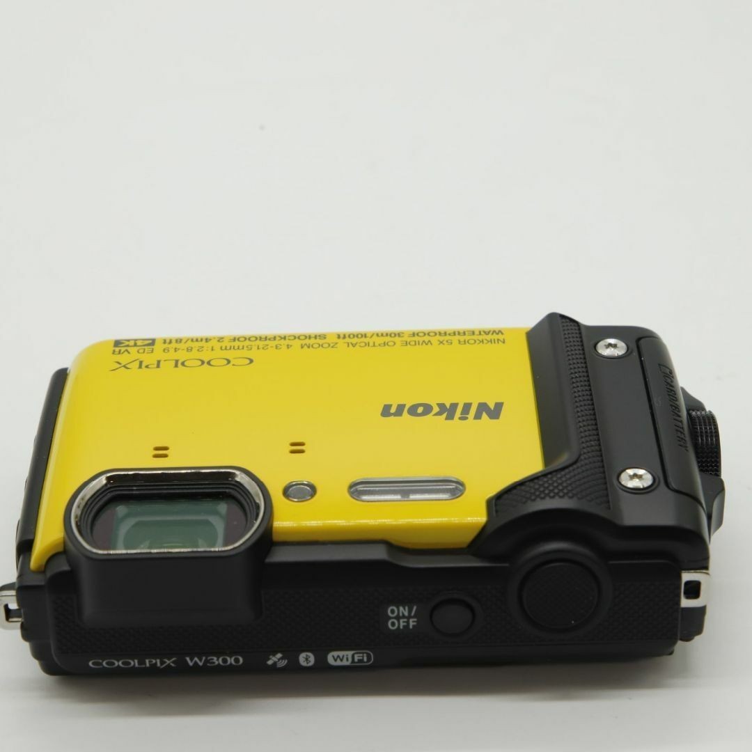 Nikon COOLPIX W300 YW Yellow Waterproof Digital Camera USED | eBay