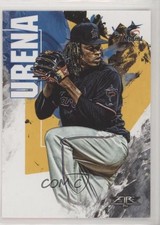 2019 Topps Fire Jose Urena #112 fm0