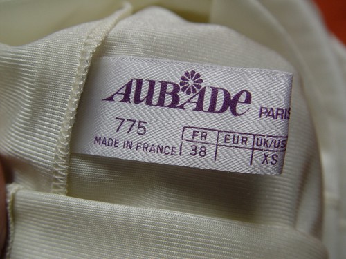 Aubade sexy Nachthemd/ Unterrock Vintage Gr. 38 ungetragen, neu - 98 DM - 1 v. 2 - Bild 6 von 7