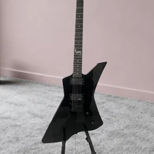 EMG Pickups LTD Electric Guitar Black 6-String And Black Hardware James Hetfield