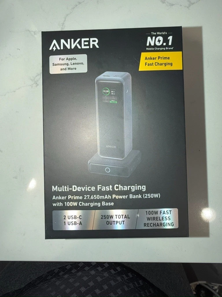 Anker 737 power bank B1340. New old Stock. Never Opened Original Box - product detail image 1