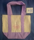 Trader Joe’s Mini Pastel Canvas Tote Bag - Purple — photo 1