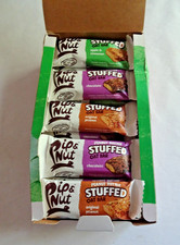 Pip & Nut Peanut Butter Stuffed Oat Bar Variety Pack -15 x 48g Bars - BB 07/2026