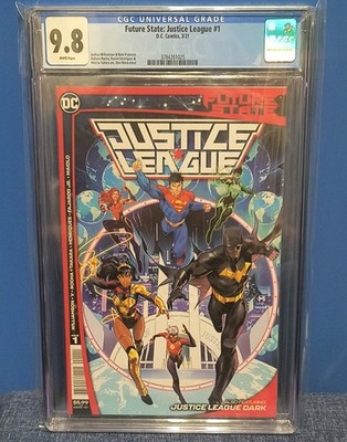 DC Comics Future State: Justice League #1 CGC 9.8 Dan Mora Cover 2021