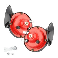 300DB Super Loud Train Horn, 2PCS Car Air Electric Snail Double , 12V
