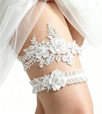 Lace Wedding Garters for Bride, Women Wedding Gifts Accessories Bridal Legs