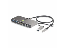 StarTech.com 2-Port USB-C Hub with Gb Ethernet and RS232 FTDI Serial, Attached