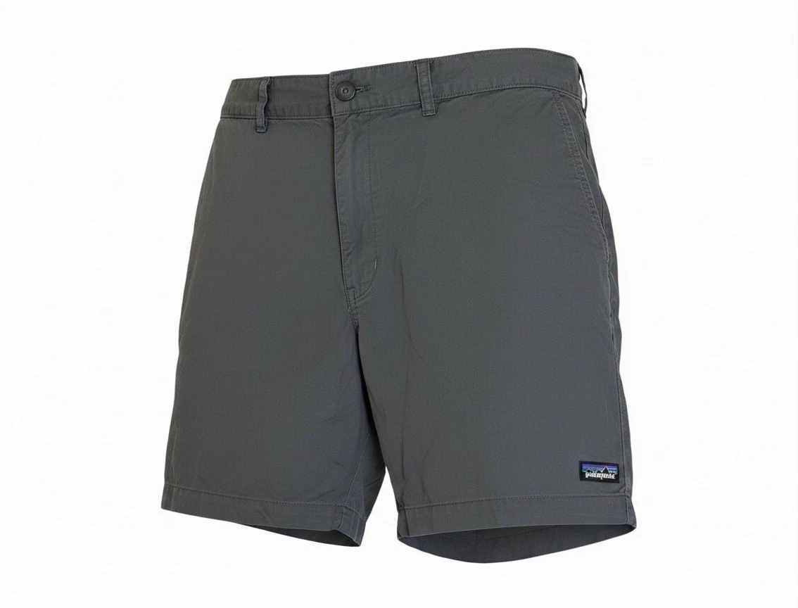 Patagonia Mens 38 All-Wear Hemp Shorts 6" Forge Grey Gray STY57756 SP20 Cotton