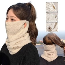 Women's Winter Knitted Windproof Face Mask Cycling Cold Proof Ear Neck Cover