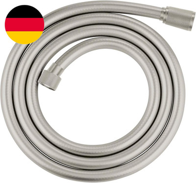 GROHE Silverflex, Knickfester Duschschlauch, Edelstahlfarben, 1,75M (Robuster Br