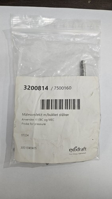 #ad Exodraft 3200814 7500160 Pressure Probe Kit EBC MEC Draft Sensor Steel Tube $59.99