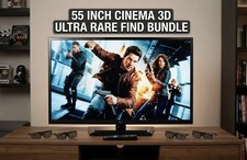 LG 55LM4600 55 Cinema 3D LED TV Bundle - 4x G...