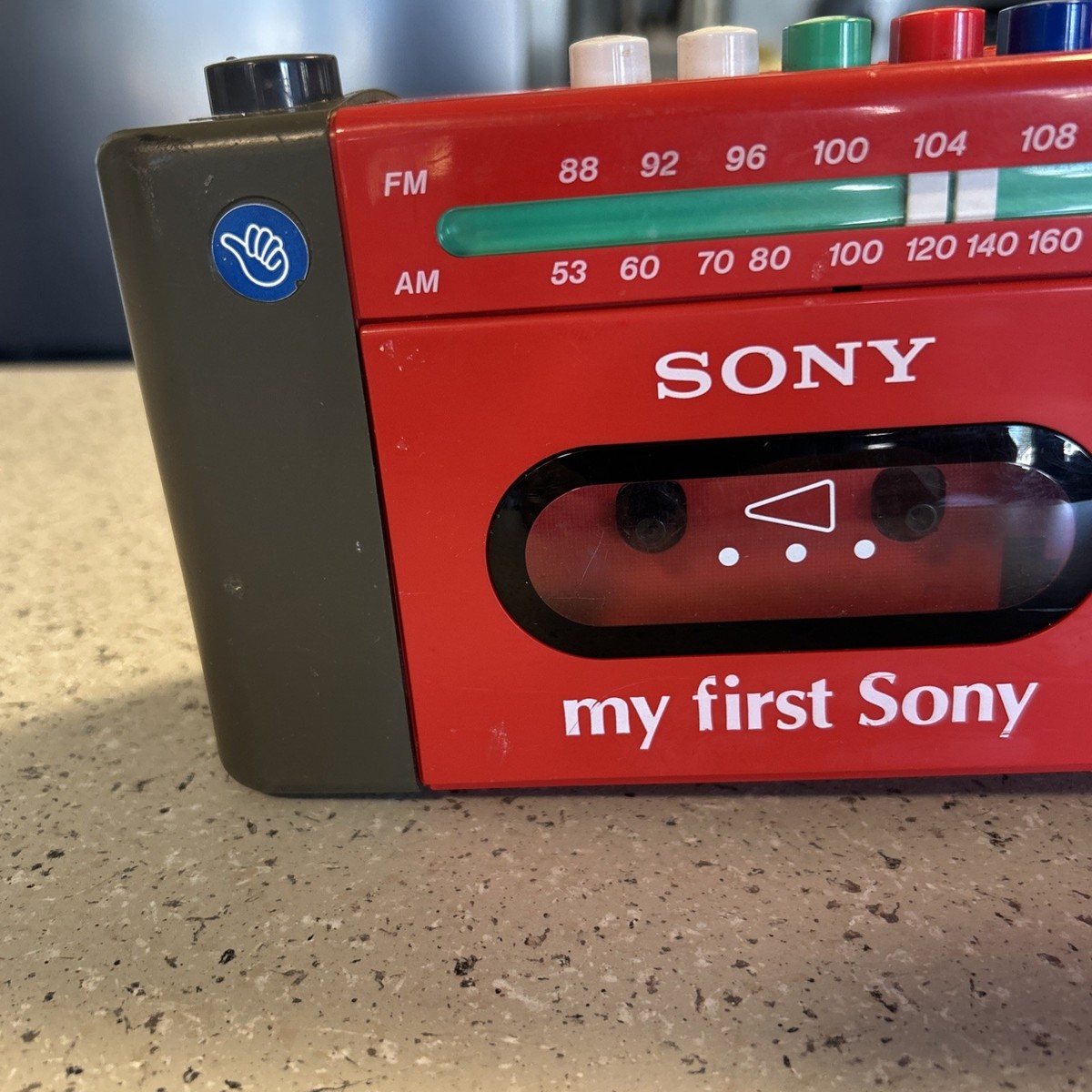 FOR PARTS My First Sony CFM 2000 Radio Cassette Recorder (Tapedeck