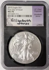 2019 American Silver Eagle - NGC MS70 First Day of Issue Jones Signed - A688