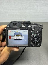 FujiFilm Finepix S1500 Black Digital Camera 10MP Damage Battery Cover
