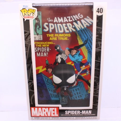 GU Funko Pop Vinyl Figure Comic Covers 252 Black Suit Spider-Man Symbiote 40