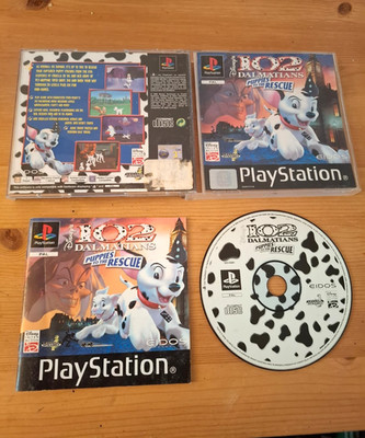 102 Dalmatiner Puppies to the Rescue Sony PS1 Playstation 1 Spiel - Komplett