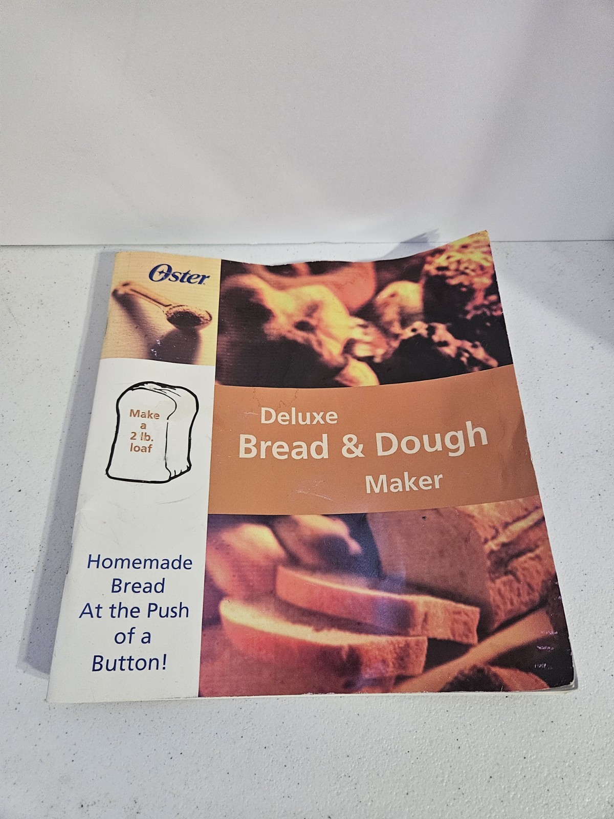 VTG Oster Deluxe Bread Dough Maker Manual + Recipes - BOOK  