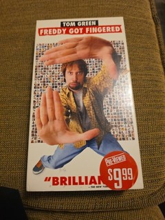 FREDDY GOT FINGERED 2001 VHS/TOM GREEN CULT CLASSIC COMEDY!