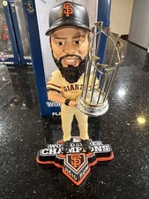 Sergio Romo 2012 San Francisco Giants MLB World Series Champs Bobblehead Trophy