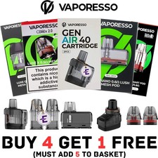 Vaporesso Pods XROS LUXE COREX Mini X Q XR 0.4 0.6 0.8 1.0 1.2 Ohm Cartridges