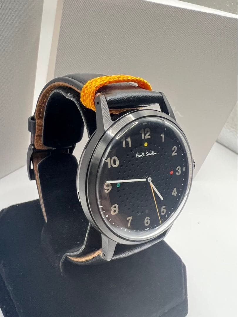 Paul Smith Automatic Watch Radio 6 Leather Black BJ7-… - Gem