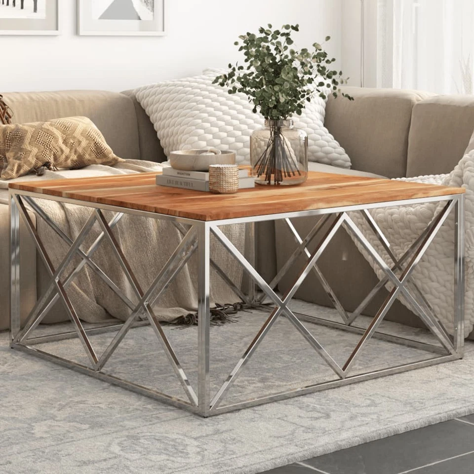 Coffee Table, Coffee Tables, Tavolino vidaXL - Immagine 3 di 4