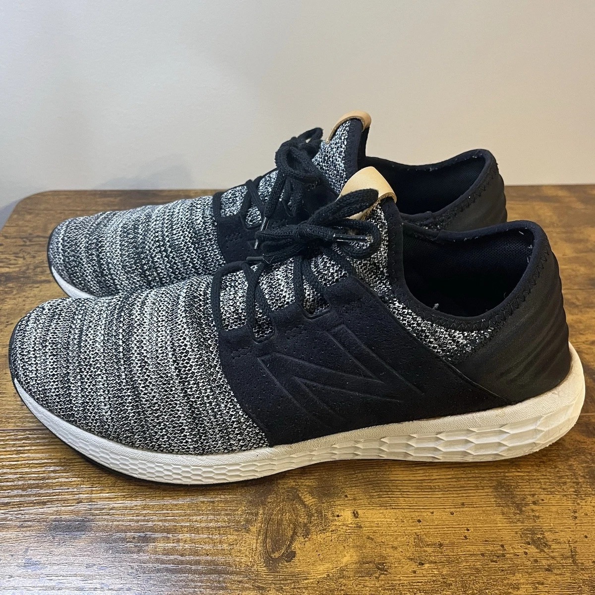 New Balance Fresh Foam Cruz V2 Knit White Black | eBay display picture 3