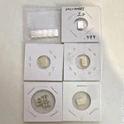 Valcambi Silver Bars 1g Each .999 Fine Bullion- Lot of 12   - Bar Shape