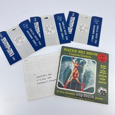 1958 Vacationland Series A 967 Cypress Gardens View Master Reels w/ Sleeve SD2