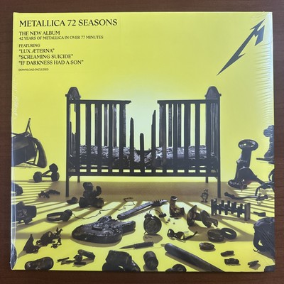 Metallica - 72 Seasons  2023 Made in Europe - geschwärzt - BLCKND055-1